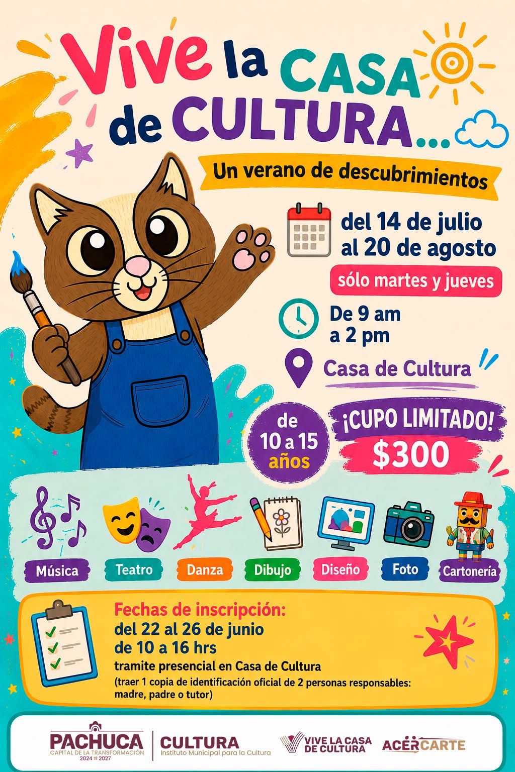 Abre Pachuca curso de verano, registro hasta el 26 de junio