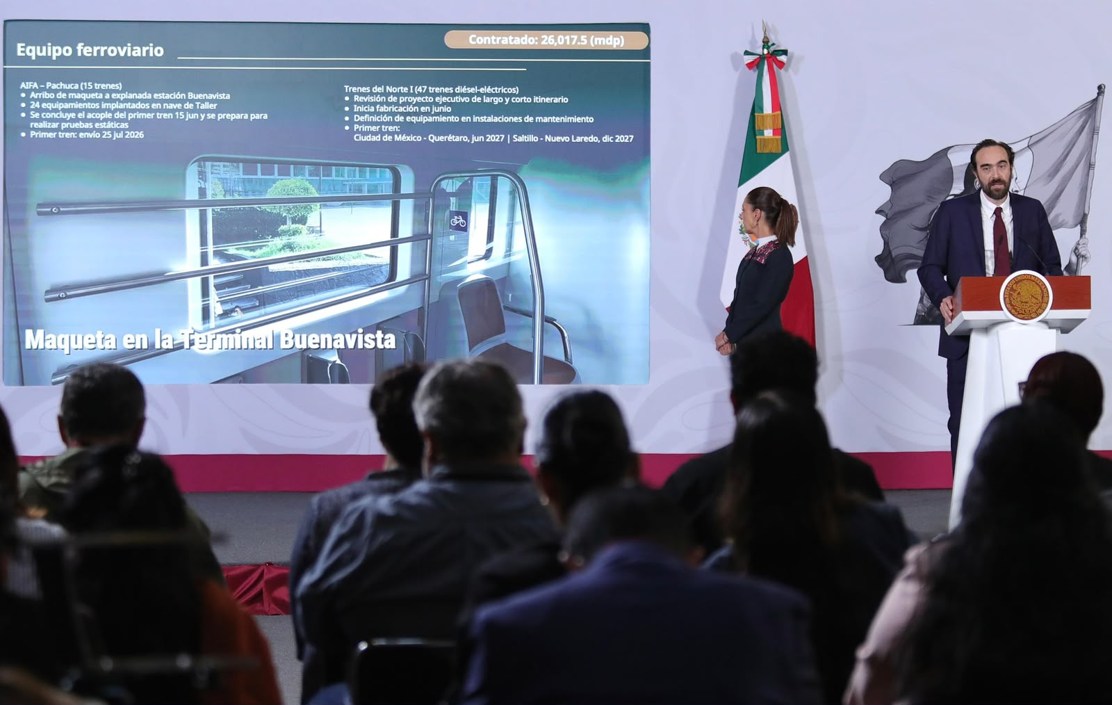 Despliegan a más de 33 mil trabajadores y revelan avances de los nuevos trenes