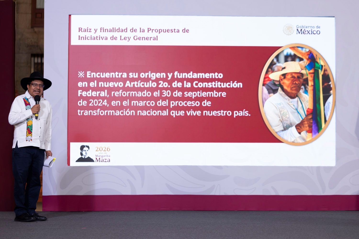 Iniciativa de ley otorgará personalidad jurídica a pueblos indígenas