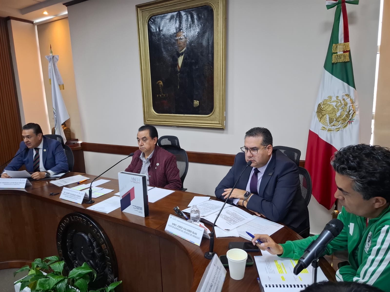Entrega ASEH, a puerta cerrada, primera fiscalización de la Cuenta Pública 2025; observa 46.3 millones de pesos.