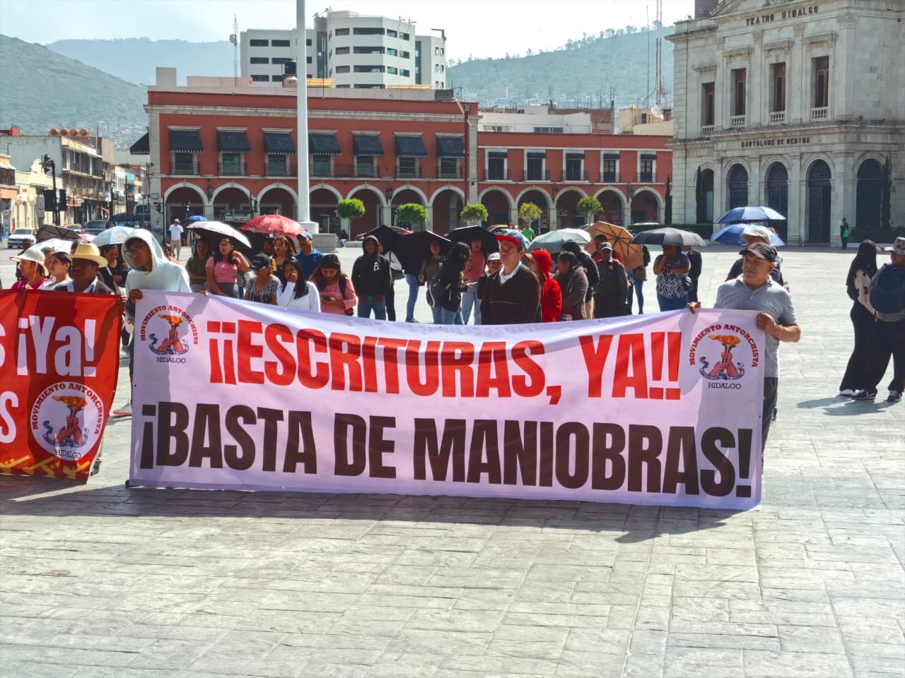 Señalan antorchistas maniobras del gobierno estatal para no atender denuncias