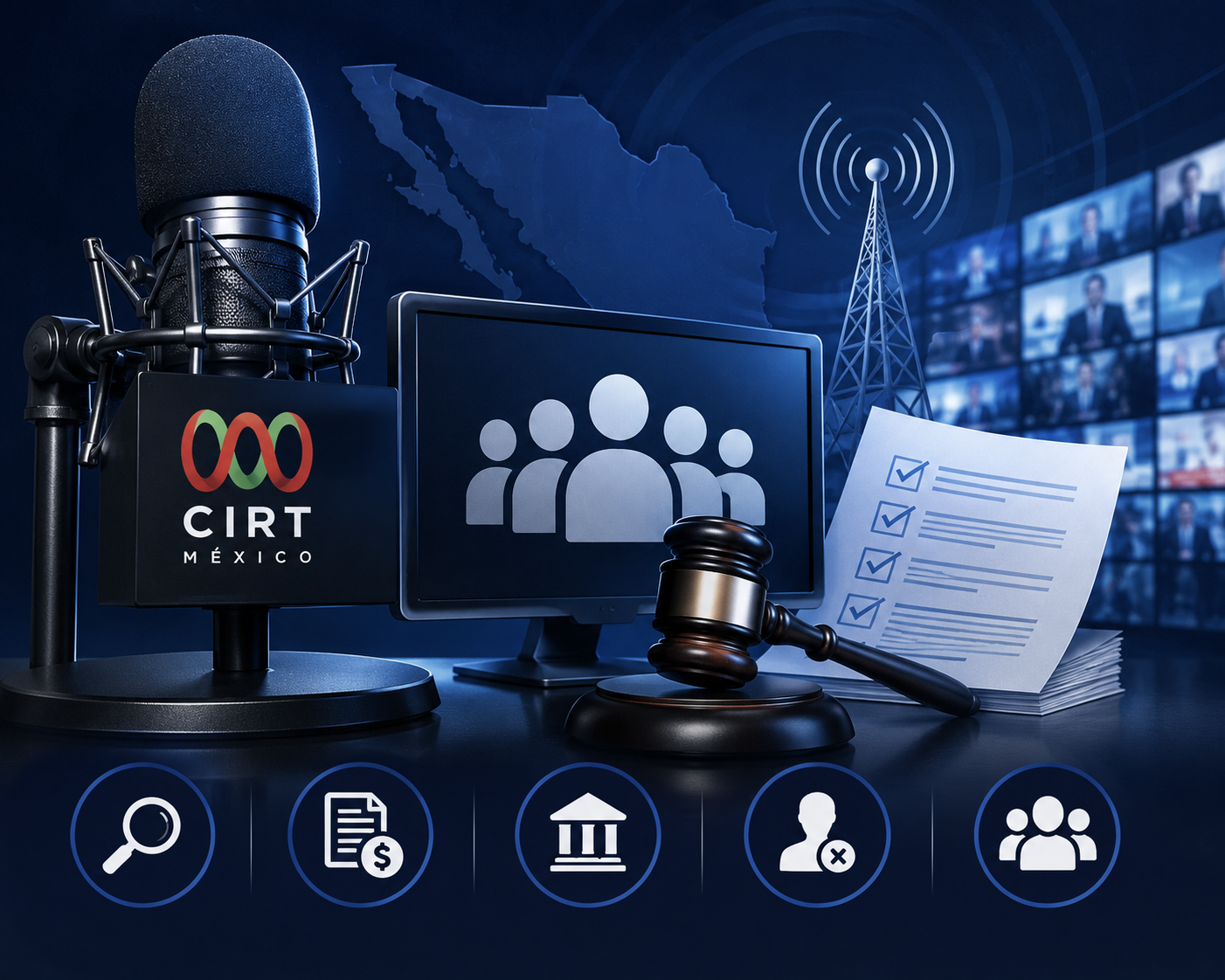 CIRT advierte riesgos para la libertad de expresión en proyecto sobre derechos de las audiencias