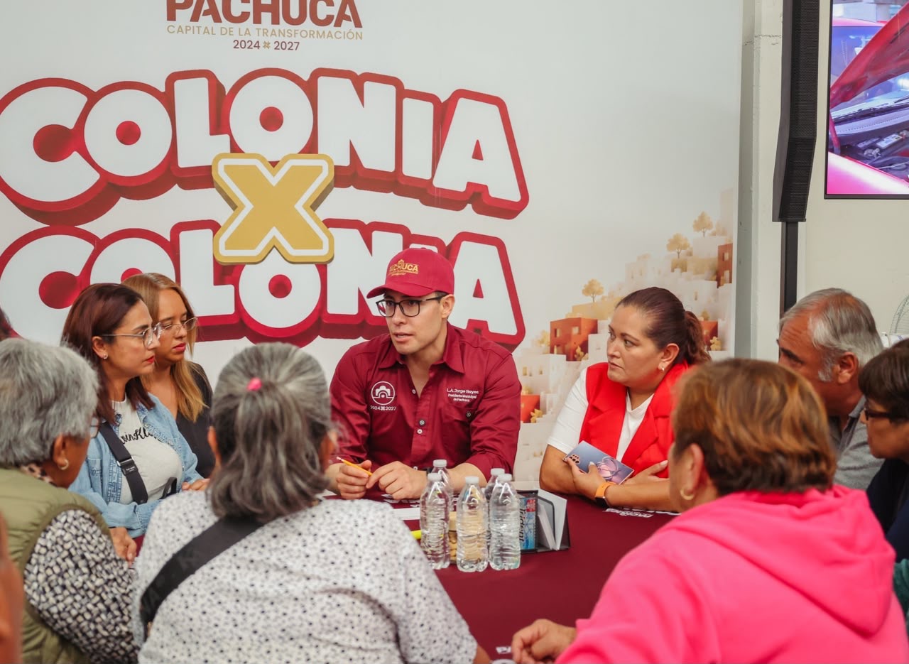Consolida Ayuntamiento de Pachuca programa “ColoniaXColonia” con 464 atenciones en Santa Julia