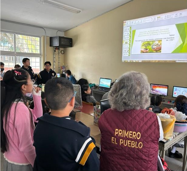 IHE impulsa talleres ambientales con “bombas de vida” en escuelas de Hidalgo