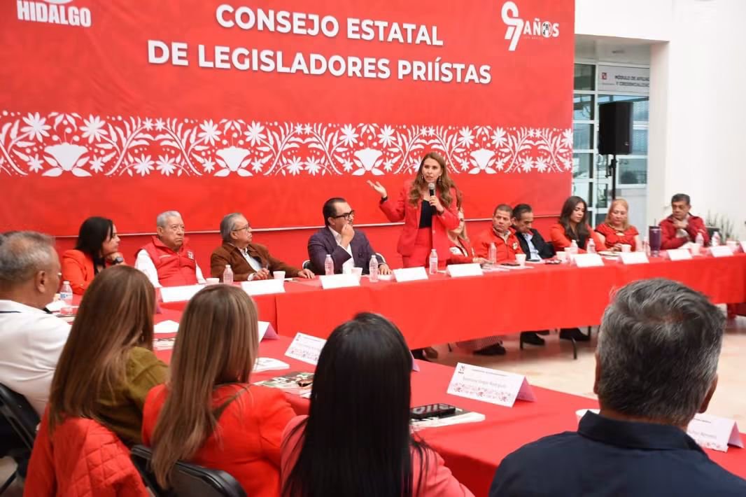 Instala PRI Hidalgo “Consejo Estatal de Legisladores”.