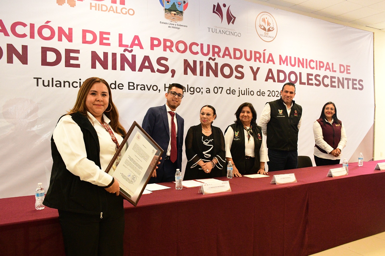 Instala Tulancingo Procuraduría Municipal para protección de niñas, niños y adolescentes.