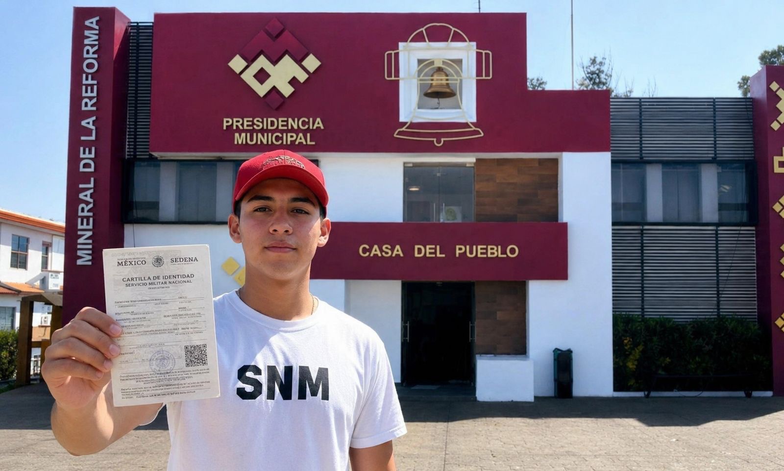 Convoca Mineral de la Reforma a la clase 2008 a tramitar la Cartilla del Servicio Militar