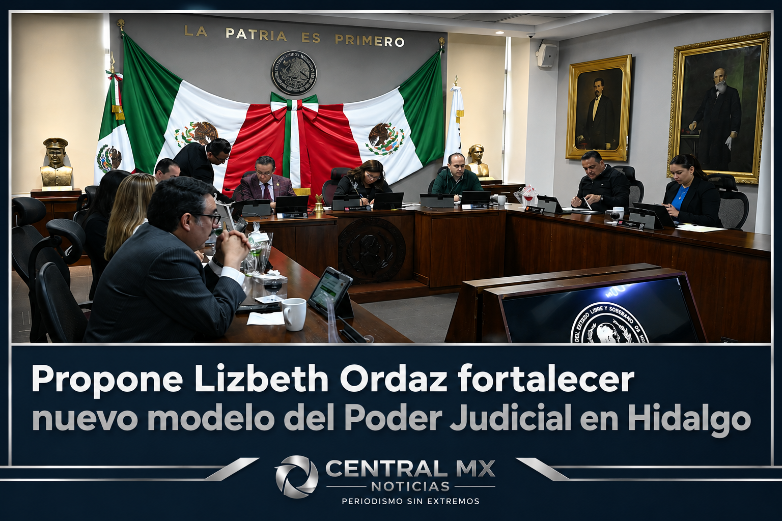 Propone diputada Lizbeth Ordaz fortalecer nuevo modelo del Poder Judicial en Hidalgo.