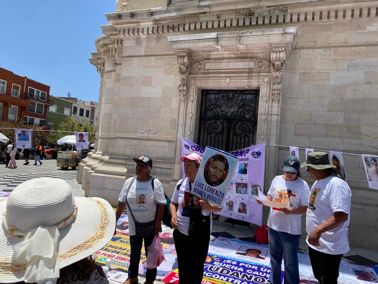 Madres Buscadoras marchan en Pachuca; exigen celeridad en casos de desaparición