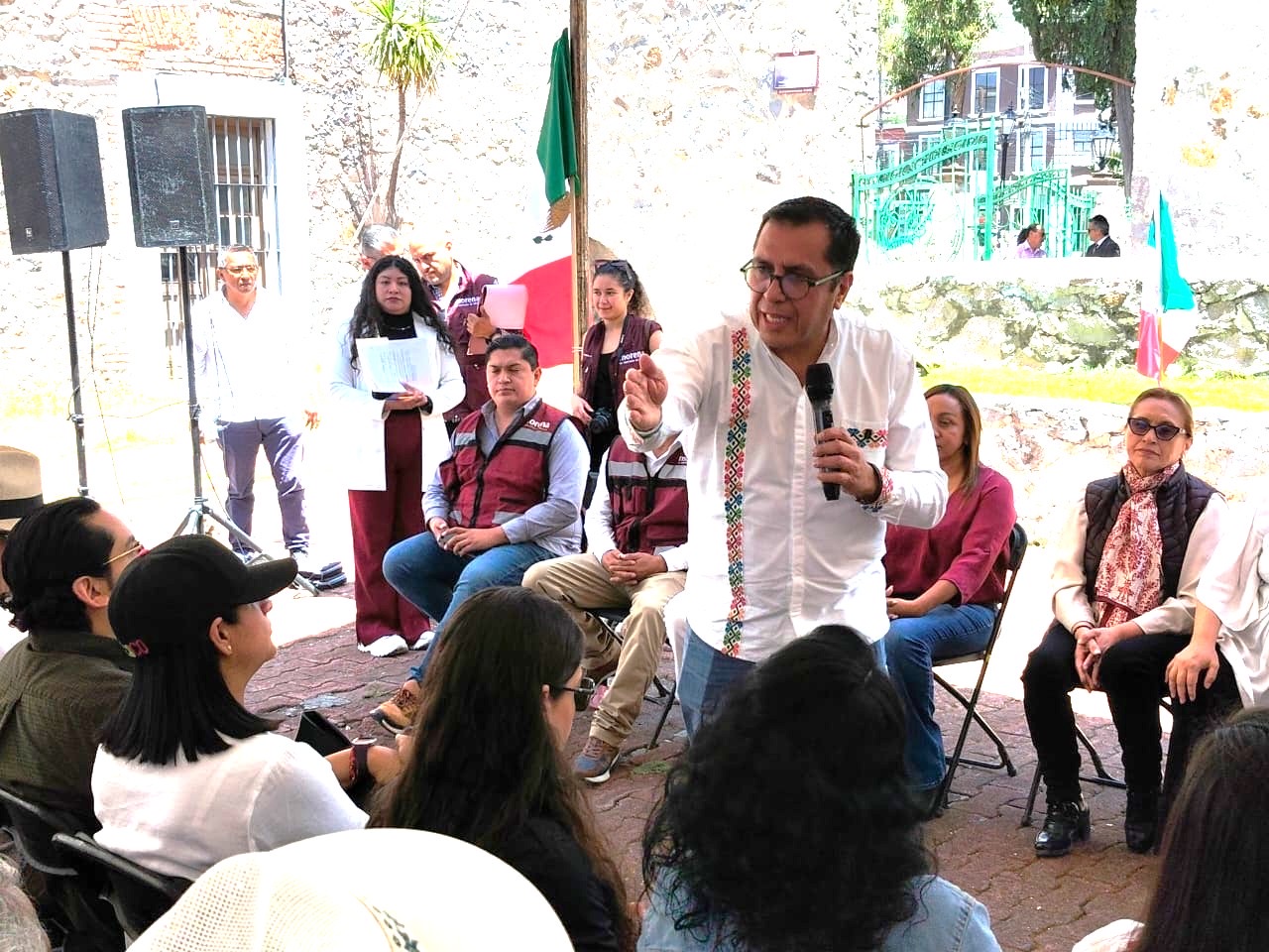 Destaca legislador trabajo de Sheinbaum y Menchaca durante asamblea de Morena en Pachuca