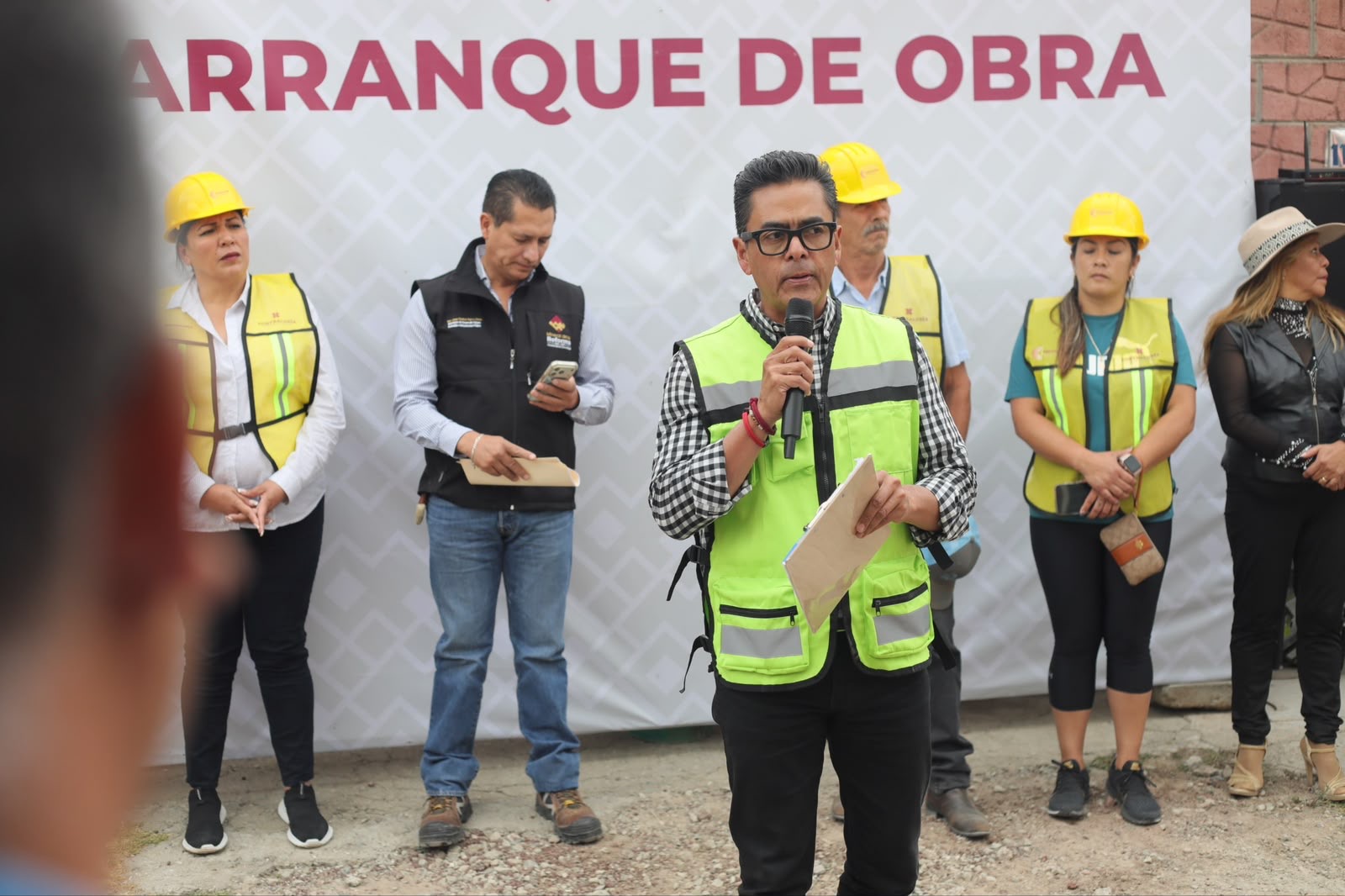 Inicia Mineral de la Reforma construcción de drenaje en El Saucillo.