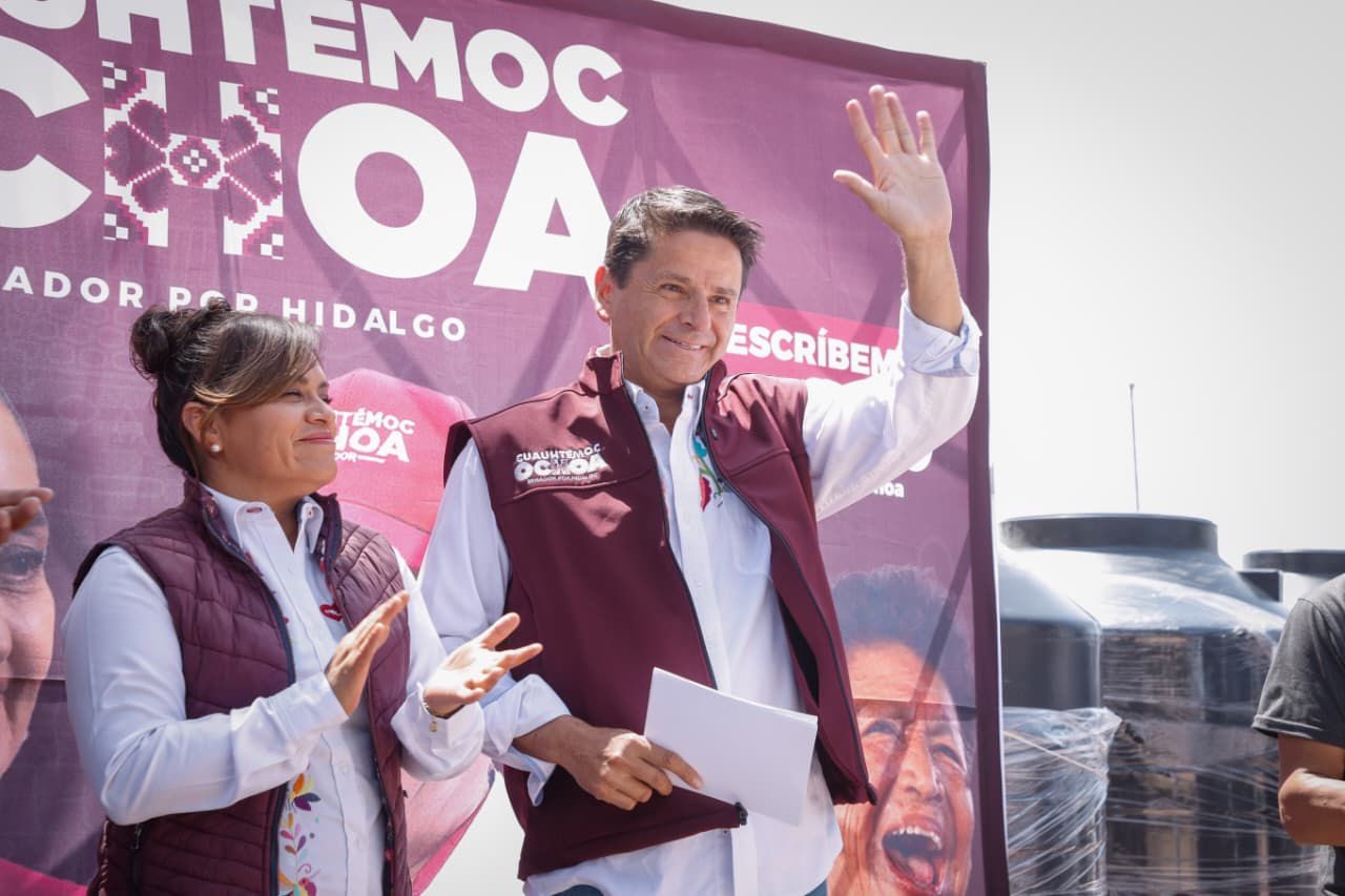 Beneficia Cuauhtémoc Ochoa a más de 5 mil familias con Agua para el Bienestar