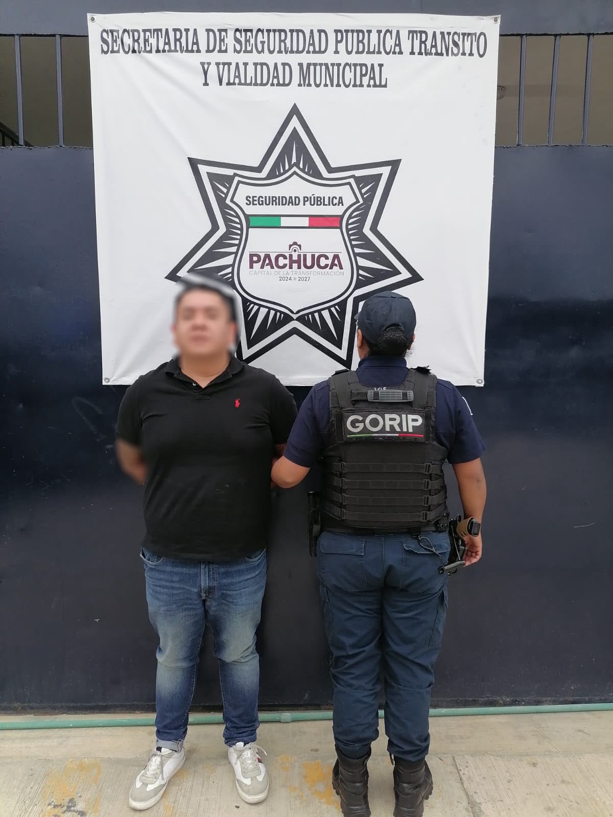 Detienen en Pachuca a cuatro presuntos ladrones cuando pretendían huir hacia CDMX