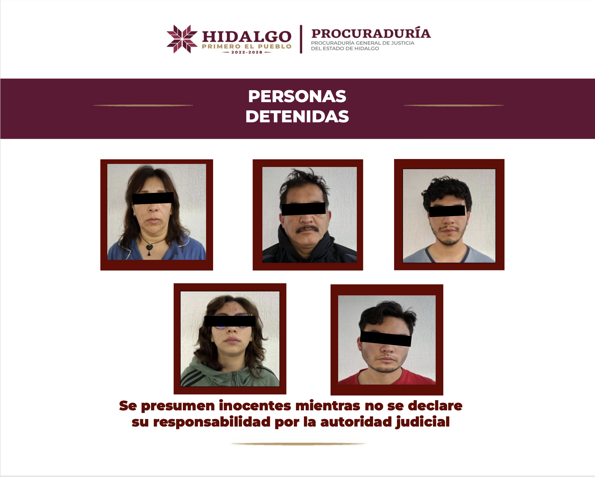 Detienen a cinco durante cateo por narcomenudeo en El Arbolito