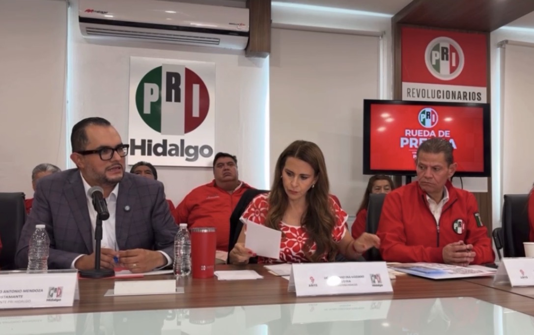 PRI buscará recuperar municipios en 2027 y la gubernatura de Hidalgo en 2028: Marco Mendoza