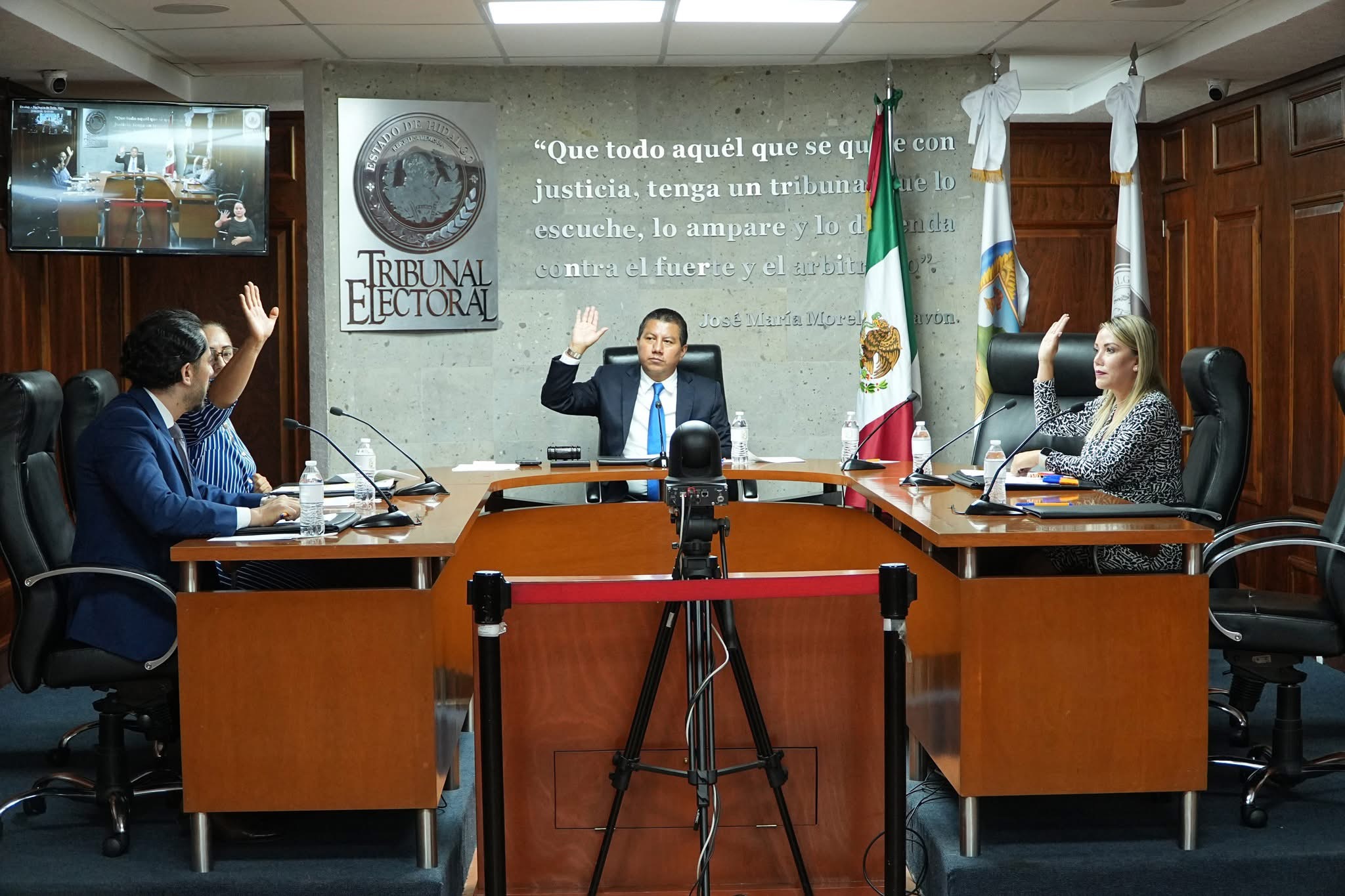 Amonesta TEEH a alcalde de Zempoala por incumplir sentencia.