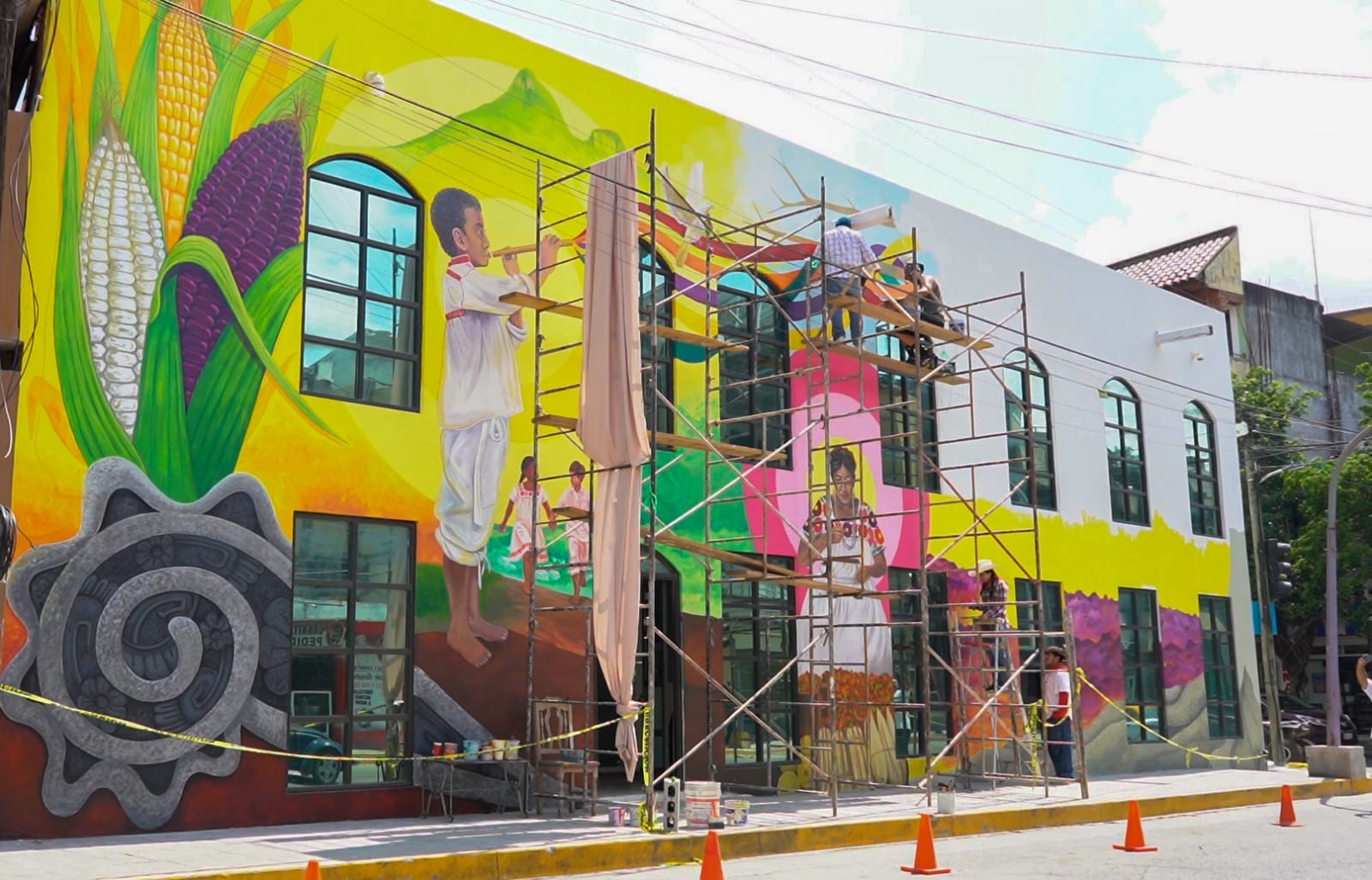 Huejutla se suma a proyecto de muralismo del Poder Judicial de Hidalgo