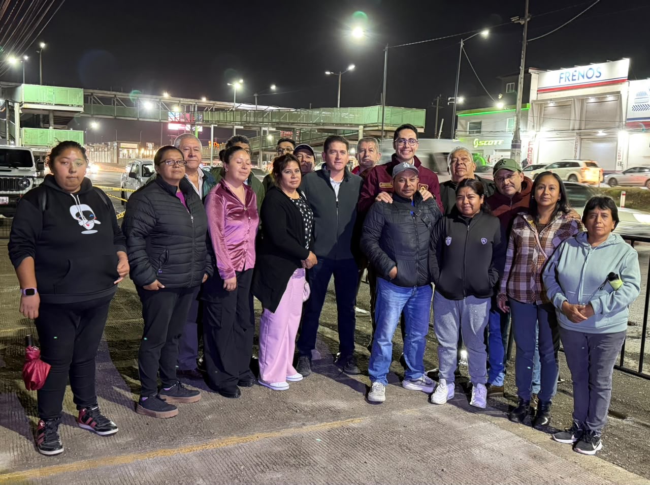Fortalece alcalde  la iluminación de Pachuca; concluyen primera etapa en el bulevar Felipe Ángeles.
