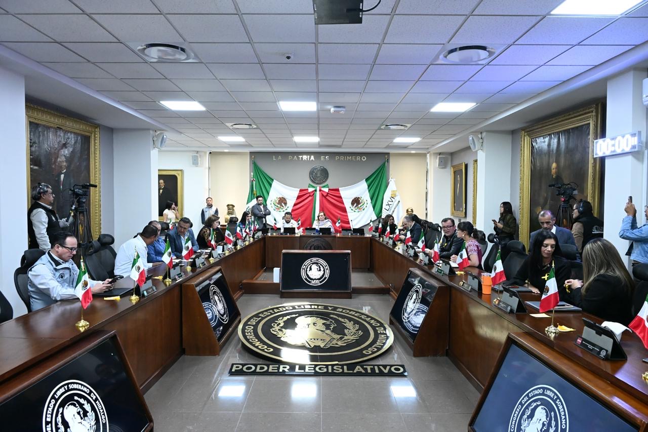 El Congreso votará reforma electoral de Hidalgo el próximo lunes.
