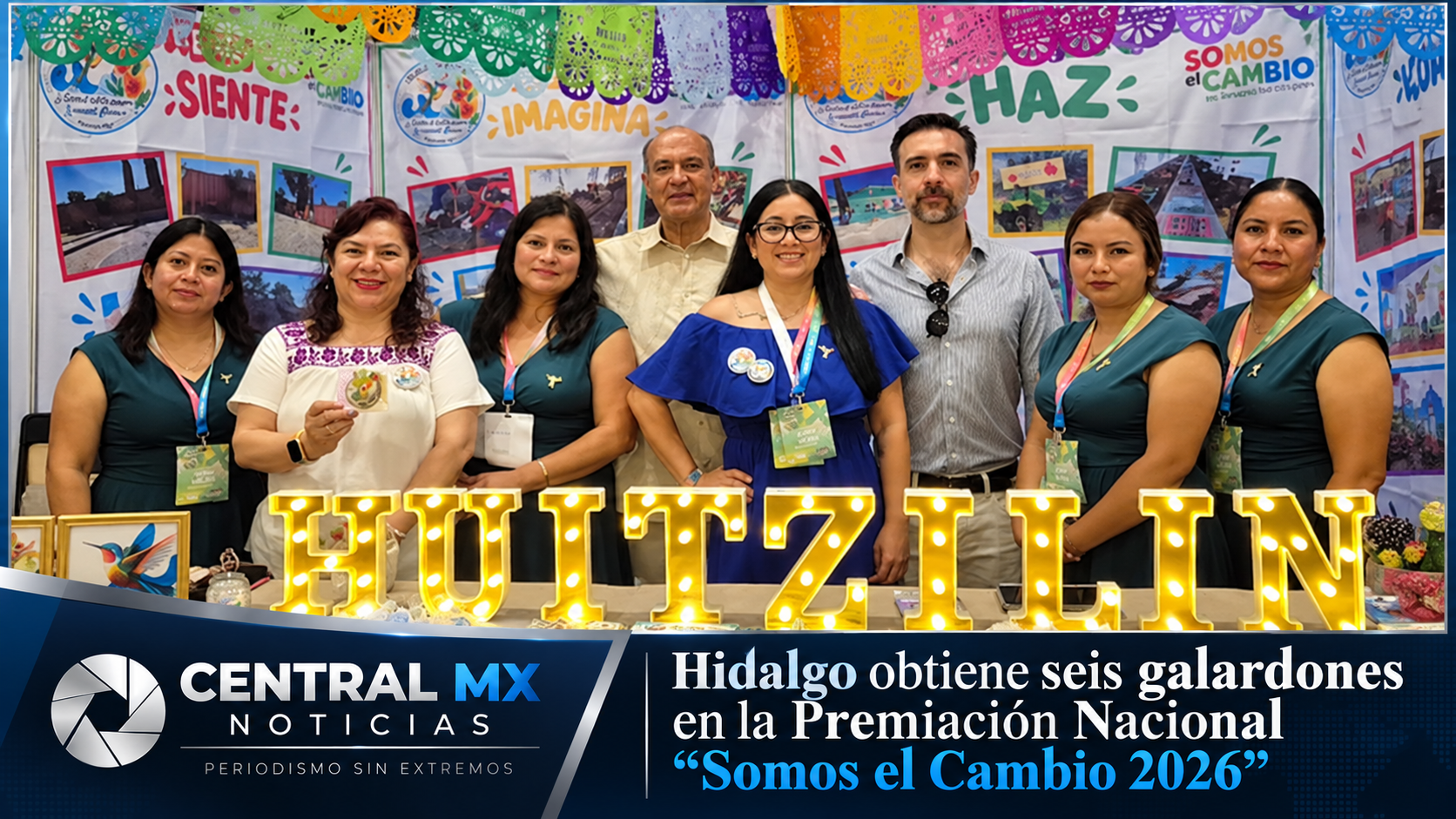 Hidalgo obtiene seis galardones en la Premiación Nacional “Somos el Cambio 2026”