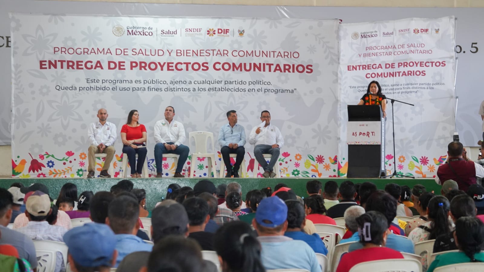 DIF Hidalgo entrega proyectos comunitarios y ayudas técnicas en Huejutla