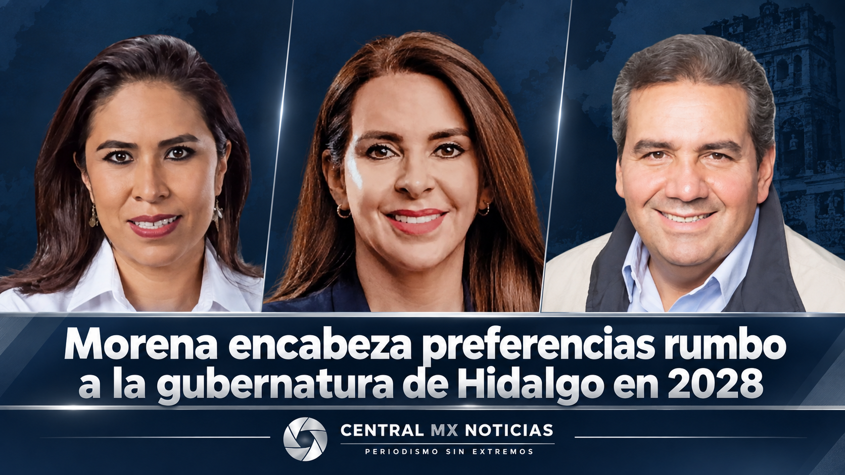 Morena encabeza preferencias rumbo a la gubernatura de Hidalgo en 2028: Rubrum