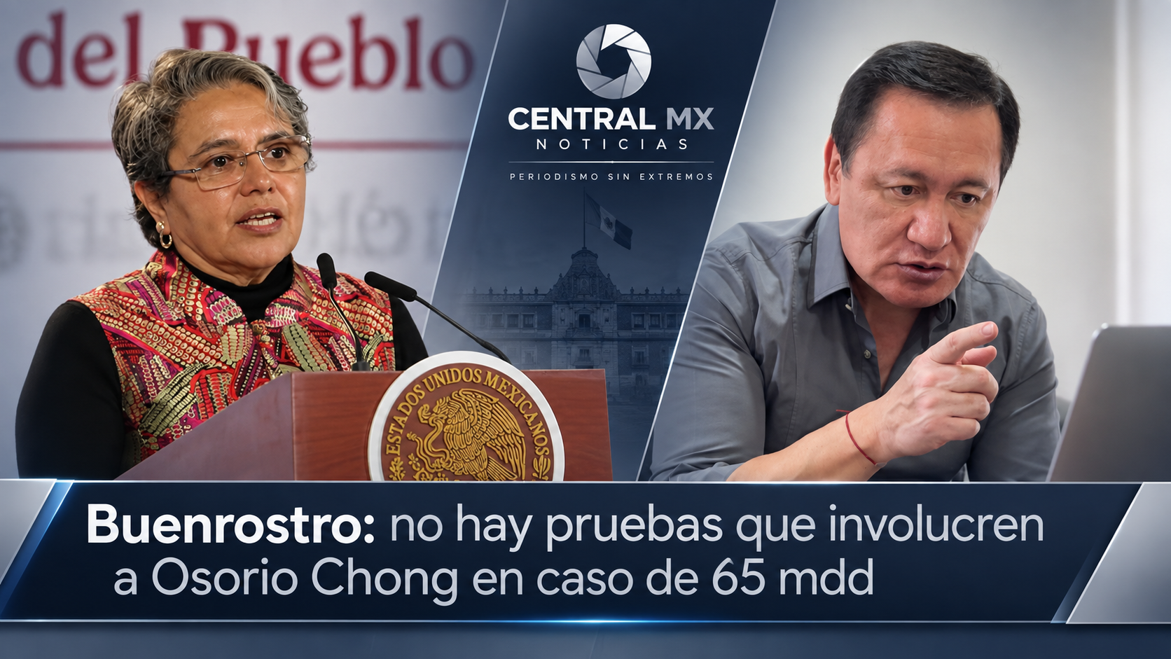 “No hay pruebas que involucren a Miguel Osorio Chong en caso de 65 mdd”: Buenrostro.