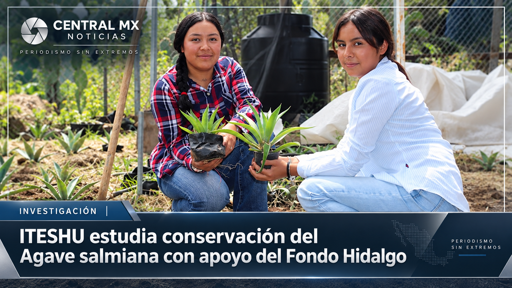 ITESHU estudia conservación del Agave salmiana con apoyo del Fondo Hidalgo