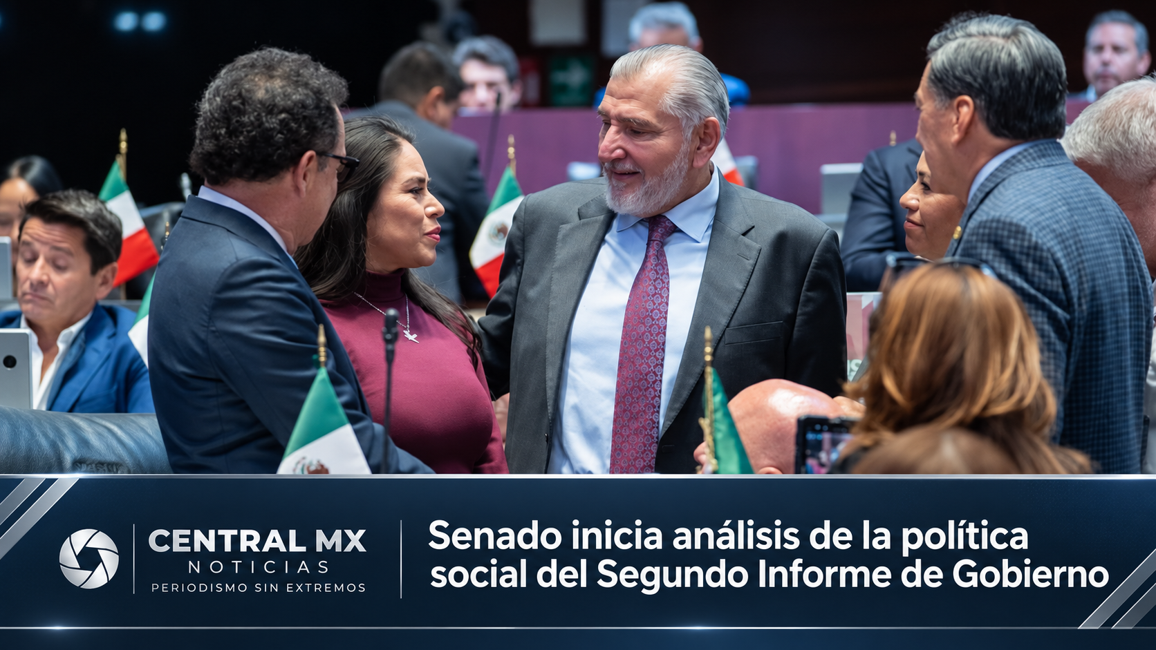 Senado inicia análisis de la política social del Segundo Informe de Gobierno