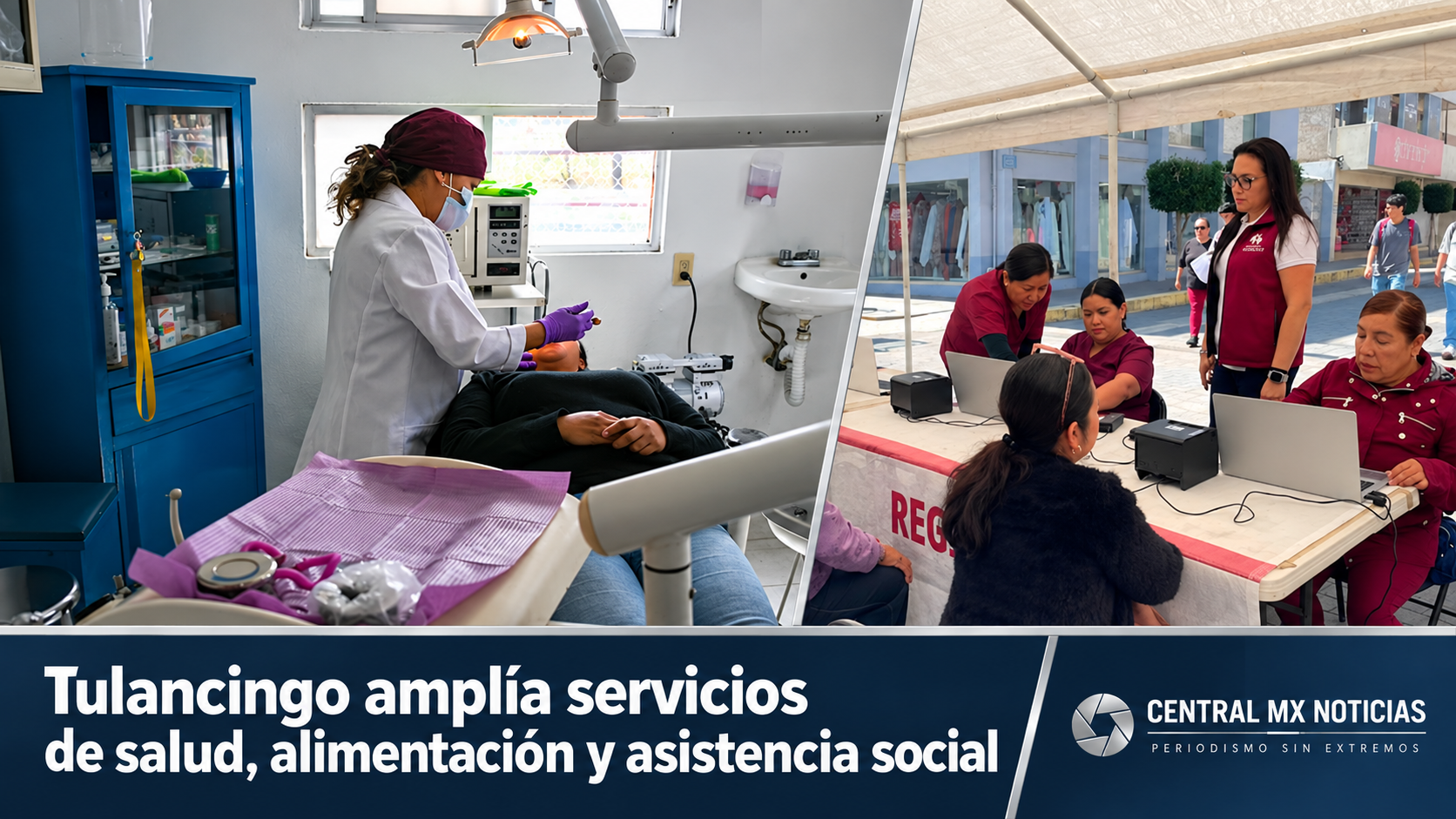 Tulancingo amplía servicios de salud, alimentación y asistencia social