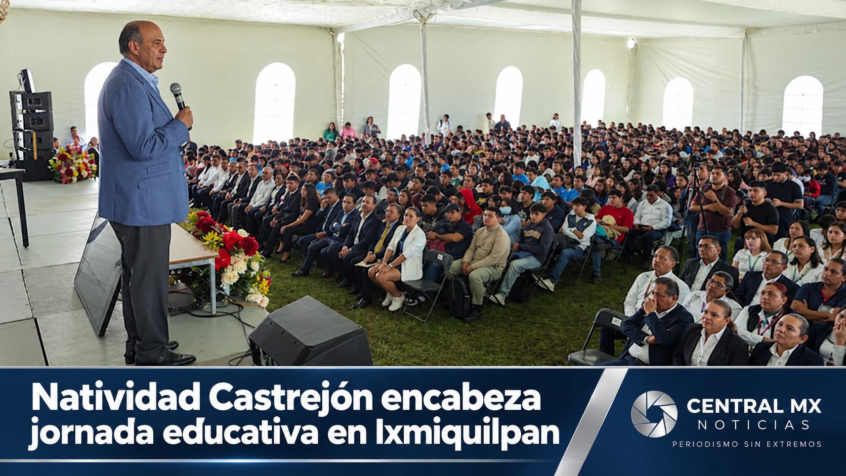 Encabeza Natividad Castrejón jornada educativa en Ixmiquilpan