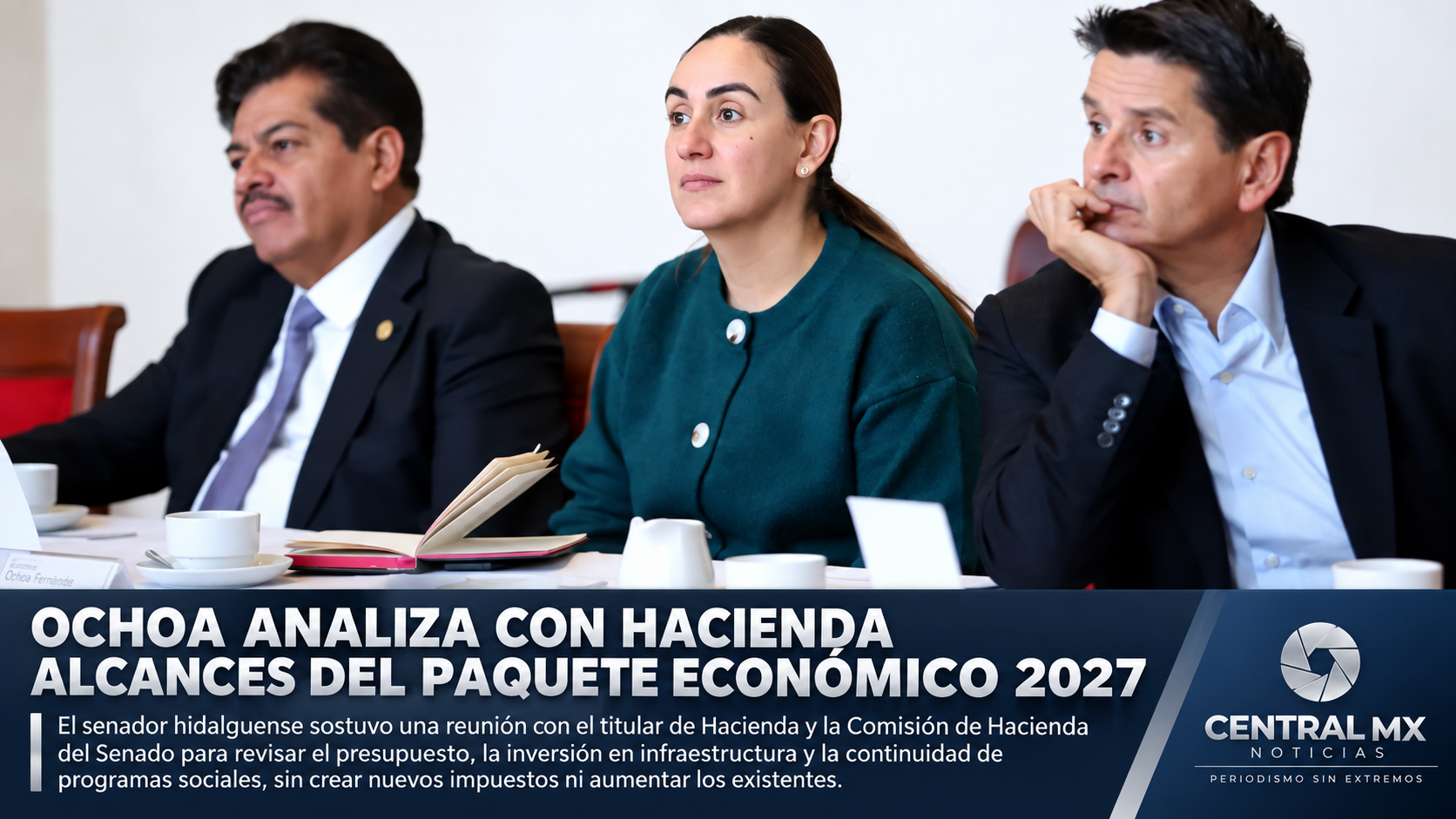Buscan incrementar la recaudación sin crear nuevos impuestos: Cuauhtémoc Ochoa