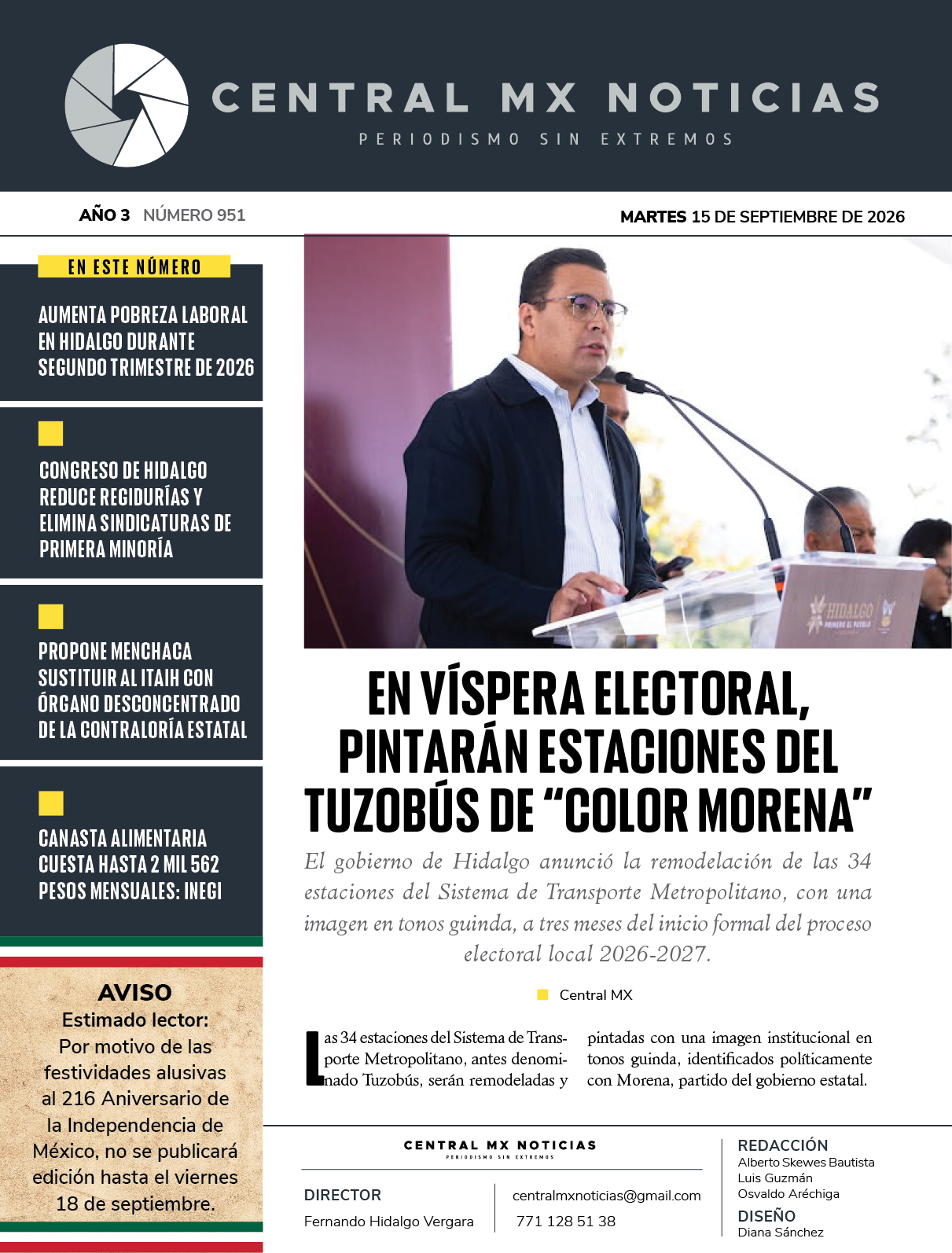 Edición 15/09/2026