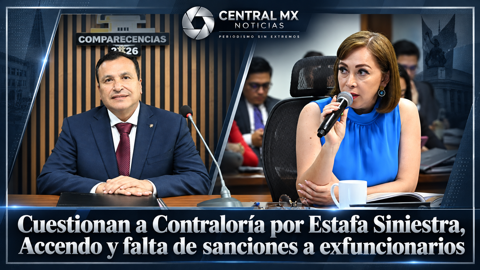 Cuestionan a Contralor por Estafa Siniestra, Accendo y falta de sanciones a exfuncionarios.