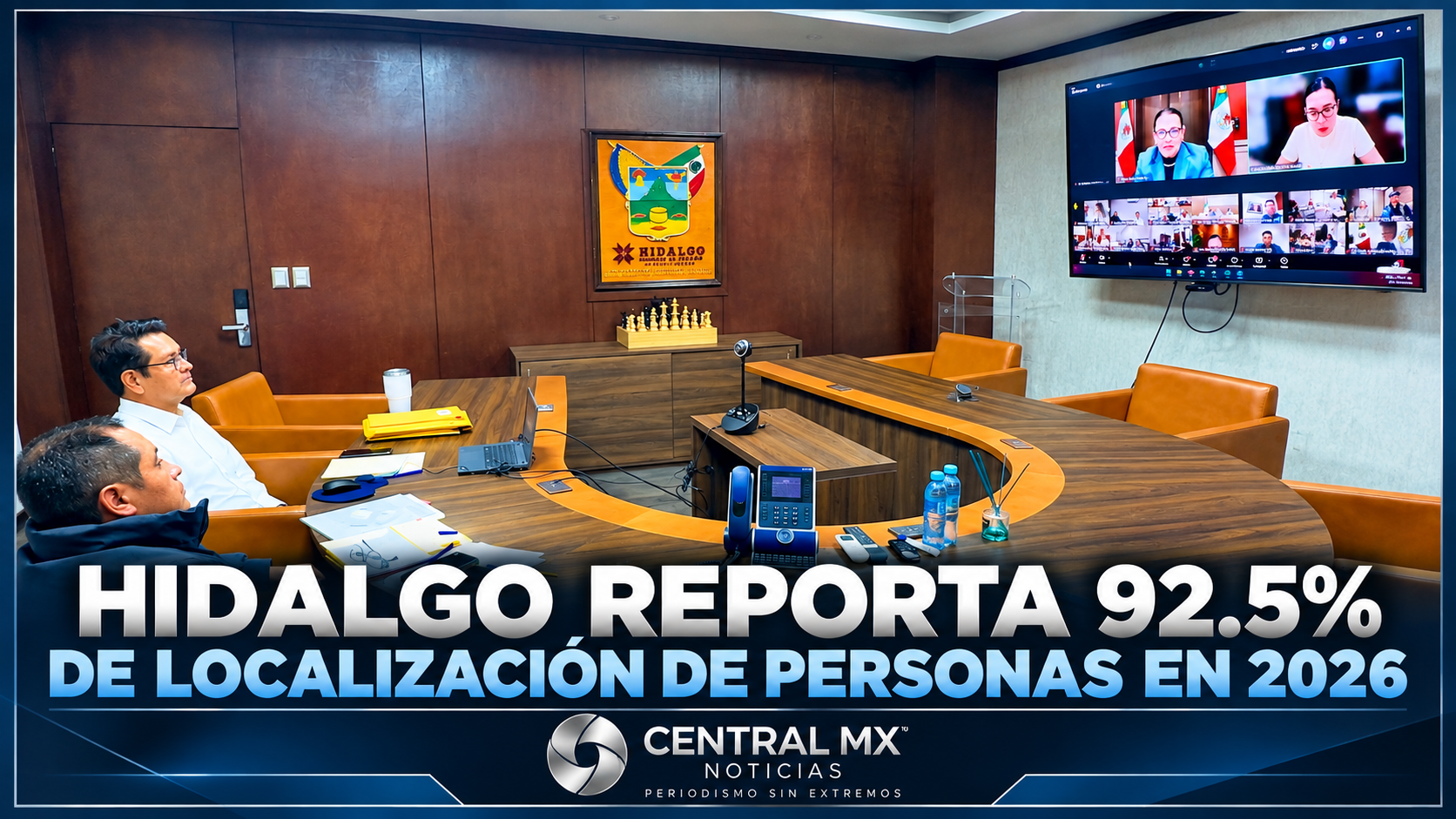Hidalgo reporta 92.5% de localización de personas en 2026