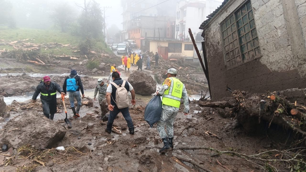 A un año de la vaguada, Hidalgo aún no acredita la reubicación general de damnificados.