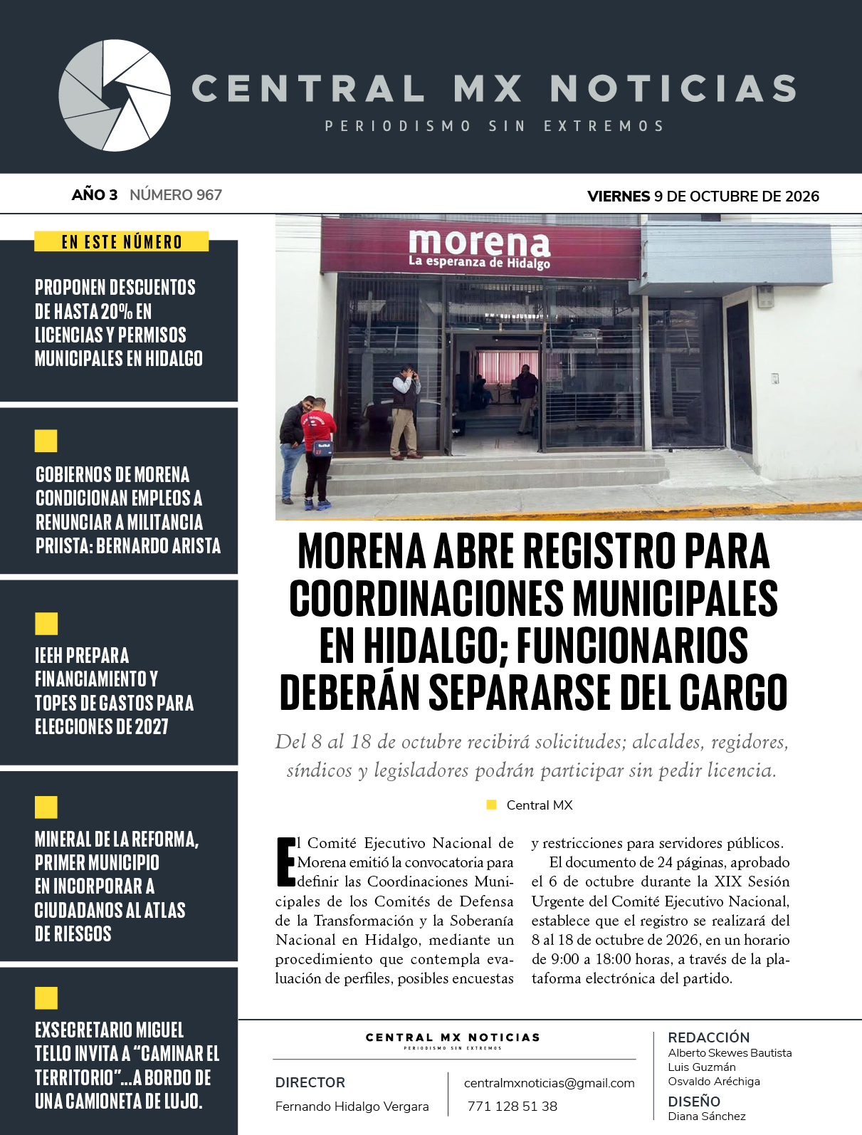 Edición 9/10/2026