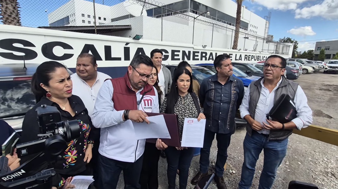 Denuncia Morena a Carolina Viggiano ante FGR por presunto enriquecimiento ilícito.