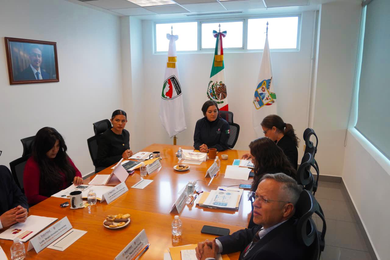 Hidalgo y Federación revisan avances de 29 proyectos de inversión en seguridad pública.